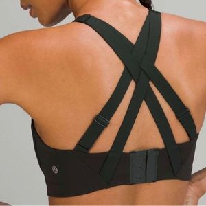 (NWT) LULULEMON sz 32DDD Energy Bra High Support in rainforest green (New!)